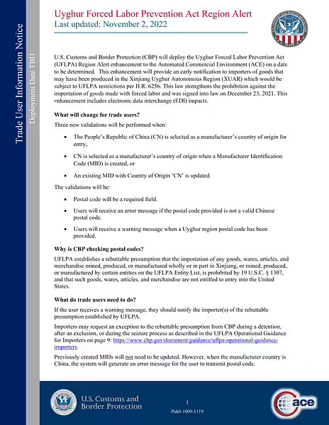 Forced Labor Prevension Act Region Alert.pdf